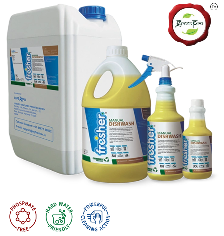 Fresher Manual Dishwash