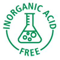 No Inorganic Acids